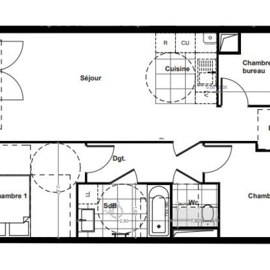  Annonces GAGNY : Appartement | MONTREUIL (93100) | 65 m2 | 331 000 € 