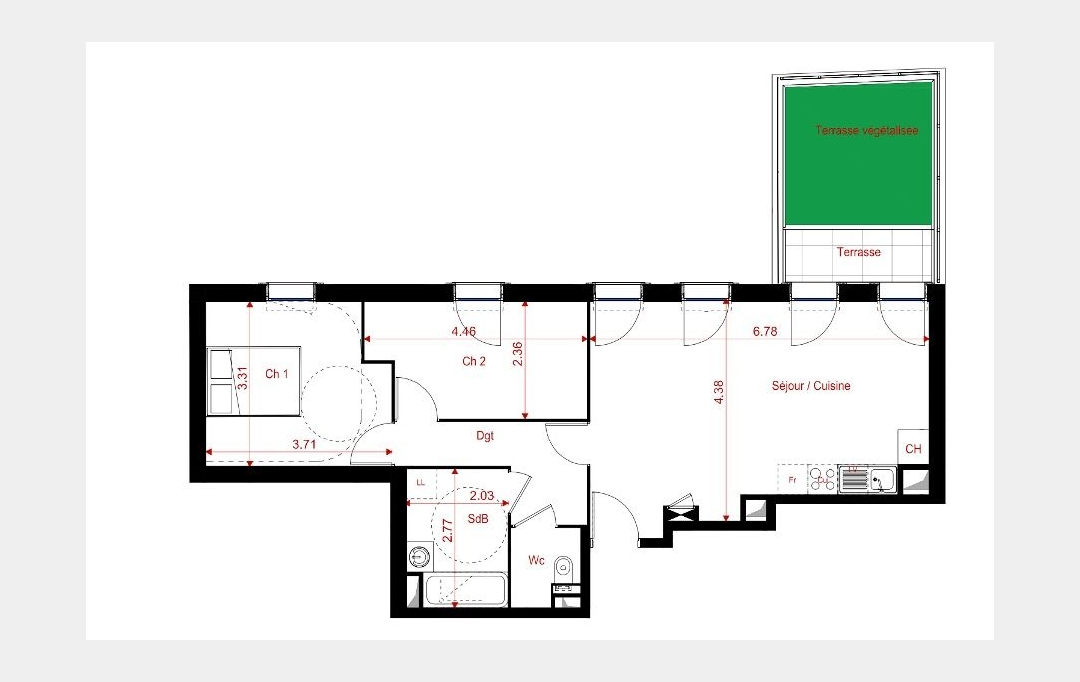 Annonces GAGNY : Appartement | NOGENT-SUR-MARNE (94130) | 61 m2 | 485 000 € 